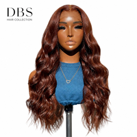 Perruque brésilienne en cheveux humains vierges bruts bouclés, sans colle, avec dentelle frontale, cuticules alignées, longue longueur, emballage personnalisable, vente en gros
