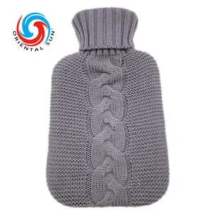 Hot Sales Wholesale Hand Warmer Waterproof Cheap High Quality Rubber Bottle Hot Water Bag Cover