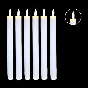 डीलक्स थोक अवकाश पार्टी प्रकाश फ्लैमेलेस एलईडी मोमबत्ती यथार्थवादी चलती लौ ज्यामितीय पैटर्न शादी की आपूर्ति - Product Image 4