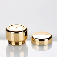 Pot en plastique PP doré 3g 5g 8g 10g 30g, pot en plastique vide personnalisé OEM pour crème cosmétique