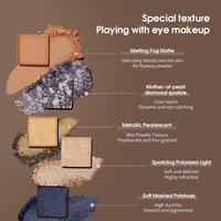 IMAGIC Großhandel Premium 15-Farben-Lidschattenpalette Reichhaltige Pigmentierung Weiche Matte Schimmernde Glitzer-Make-up-Farben für Natürliche Augenlooks
