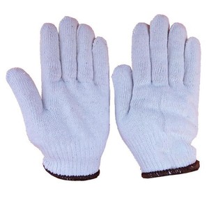 Cotton Work <b>Gloves</b> 550g 10-Needle Wrist Length Durable Construction Industry Use - Product Image 1