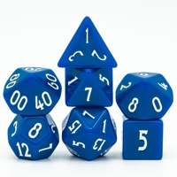 Pour Logo personnalisable Ensemble de dés RPG en résine polyédrique multicolore 7 pièces pour donjons, dragons et jeux de société