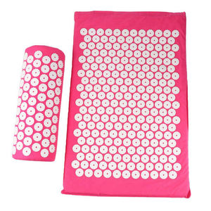 Toptan çevre dostu akupunktur mat masaj paspaslar vücut gevşeme ve ağrı kesici akupressur matı ve yastık - Product Image 1