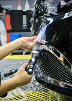 Film de protection de peinture TPU PPF auto-cicatrisant instantané super hydrophobe de qualité américaine avec garantie de 10 ans, film transparent TPH PPF pour voiture en rouleau