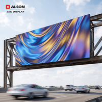 Écrans LED publicitaires extérieurs étanches ALSON, grands écrans LED, signalisation routière fixe, LED pour autoroutes