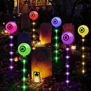 Halloween Most Popular in 2024 Swaying Firefly Eyeball Green Christmas Garden Lights Fairy Garden <strong>Stag</strong> <strong>Lamp</strong> - Product Image 4