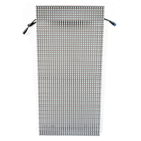 Écrans LED à grille haute résolution, étanches, pour publicité extérieure Fushilong, luminosité 10000cd/m², garantie 3 ans