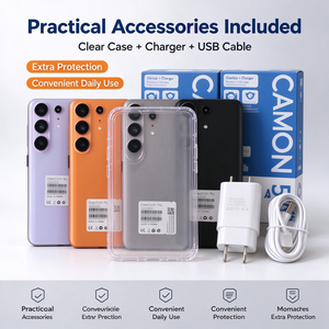 Precio Bajo al por Mayor, Teléfono Inteligente Comon 50 Pro 5G, 256GB 512GB 1TB, 108MP, LTE/CDMA, Desbloqueo Facial y por Huella Dactilar, Nuevo Sellado, Global - Product Image 6