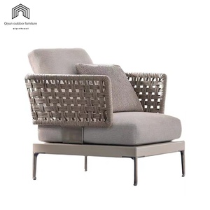 Ensemble en rotin imperméable pour terrasse et balcon - Mobilier de salon décontracté pour trois personnes fabriqué en Chine - Product Image 5