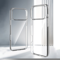 Coque de téléphone personnalisée transparente en TPU pour iPhone 13 14 15 16 17 18 Pro Max – Cadeau promotionnel pour événements