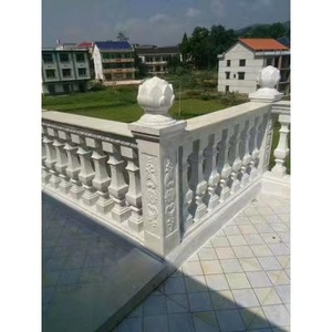Balustrade <span class=keywords><strong>en</strong></span> béton GRC de luxe de haute qualité, balustre GRC, colonne de clôture, pilier romain pour villa, hôtel, <span class=keywords><strong>escalier</strong></span> - Product Image 4
