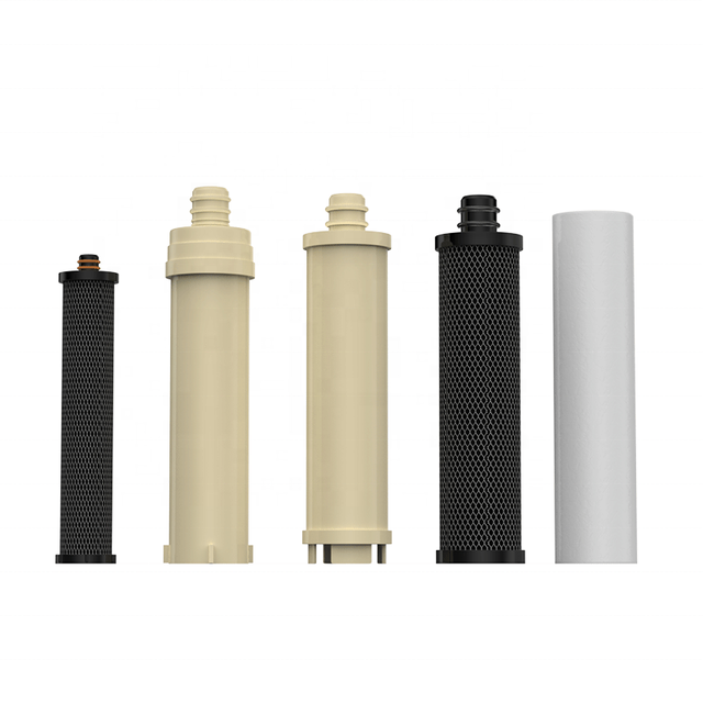 CTO Filter Stainless Steel Zero Gravity No Electricity Water Filter System with Activated Carbon for Home Hotel Outdoor