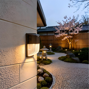 Applique murale LED compacte avec cellule photoélectrique crépuscule-aube 30W 5000K 3600LM IP65 pour éclairage extérieur homologuée ETL - Product Image 1