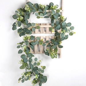 Yuyixian Artificial Eucalyptus Vine 1.8M Greenery For Home Wedding Decor - Product Image 3