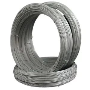 Rollo de alambre de hierro de zinc galvanizado de alta calidad precio Alambre de encuadernación de metal GI Alambre de hierro galvanizado en caliente galvanizado para la venta