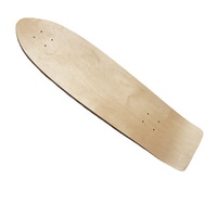 Plateau de planche vierge en bois d'érable de 34 pouces, 7 couches sur mesure, plateau de planche de surf, de skate, plateau de skateboard oem, Offre Spéciale
