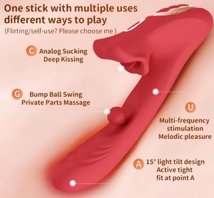 Hot Sale Oral Sex Toy Box <b>Vibrating</b> Big Mouth Adult G Spot Massage Rose <b>Vibrator</b> Female Coup LesSex Toys G Spot Female - Product Image 3