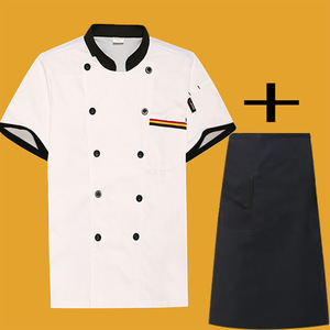 Chaqueta de Chef Negra OEM Uniforme de Cocina para Mujer Ropa de Cocina Culinaria para Hombre Manga Larga para Restaurante Hotel Bar - Product Image 6