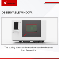 Machine de découpe laser fibre CNC haute vitesse 3000W 6000W avec couvercle intégré et rail de guidage HIWIN pour tôles métalliques, acier inoxydable, laiton