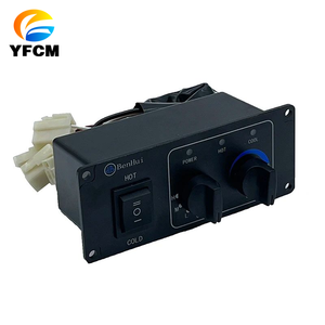 ชิ้นส่วนรถขุดสำหรับซันวาโรด ซูมไลออน ZE60 65 80 85E เครื่องปรับอากาศแผงควบคุมแผงสวิตช์ 12V - Product Image 3