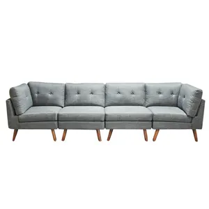 Comfortable Fabric Sectional Sofa Living Room Furniture Home Factory supplier living room foldable sleeper sofa cum bed
