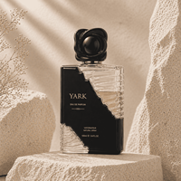 Flacon de parfum haut de gamme en verre carré, avec bouchon sculpté floral, couvercle à pression, gravure laser, peinture de contour rayée, 50 ml, 100 ml