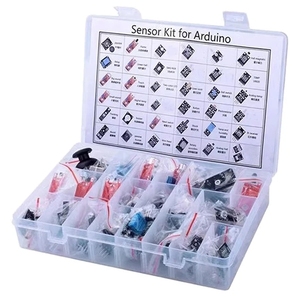Para Ar Duino 45 en 1 módulos de sensores Kit de inicio mejor que 37in1 Kit de sensores 37 en 1 Kit de sensores para U N O R3 MEGA2560 - Product Image 1