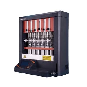 Analizador de Grasa SCITEK, Peso de Muestra de 0.5~15g, 6 Piezas/Lote, Volumen del Vaso de Solvente de 80mL para Laboratorio - Product Image 1