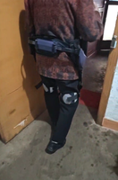 Exosquelette robotique en fibre de carbone léger, réglable sur 6 niveaux, pour la marche et la montée d'escaliers des personnes âgées