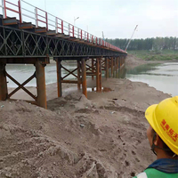 Pont Bailey à une voie, Double voie, voie spéciale, pré-fabriqué