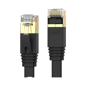 Kexint tốc độ cao 10gbps 600MHz che chắn 25ft RJ45 Cat 7 cáp Ethernet cho ps5/4/3 Xbox Modem Router <span class=keywords><strong>Lan</strong></span> - Product Image 1