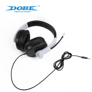<span class=keywords><strong>Casque</strong></span> de jeu filaire en gros d'usine avec accessoire de Offre Spéciale de fonction de suppression de bruit d'entrée audio de 3.5mm pour PS4 pour PS5 - Product Image 1