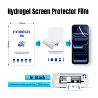 Protection d'écran en hydrogel souple HD ultra-claire 120x180mm, vente chaude, pour découpeuse de film, solution pour grossistes et distributeurs