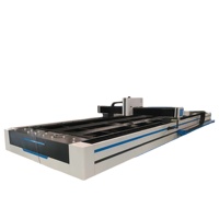 Mesin Pemotong Laser Fiber CNC 6kw untuk Pelat dan Pipa Logam dengan Sumbu Putar