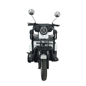Triciclo Elettrico HLD all'Ingrosso a Tre Posti per Uso Domestico, Trike Elettrico con Carrozzeria Aperta a <span class=keywords><strong>3</strong></span> <span class=keywords><strong>Ruote</strong></span> per Adulti con Cestino Portaoggetti - Product Image 4