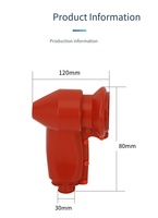 Gaine isolante pour transformateur RD01 en silicone, basse tension, extérieure, horizontale, pour coussinets