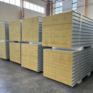 Le panneau de laine de roche pour l'<span class=keywords><strong>isolation</strong></span> externe de mur <span class=keywords><strong>des</strong></span> bâtiments résidentiels peut être composé avec de divers matériaux. - Product Image 3