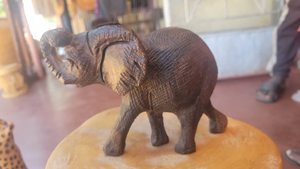 Set de Tallados en Madera Africanos Vintage, Figuras de Animales Talladas a Mano, Jirafa, Cebra, Paquete de Artesanía Natural para Venta al Por Mayor - Product Image 6