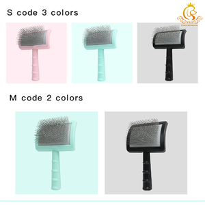 <span class=keywords><strong>Brosse</strong></span> en acier inoxydable portable facile à utiliser pour l'épilation des chats et des chiens Meilleurs peignes pour animaux EUR PET Meilleures ventes avec logo personnalisé - Product Image 5