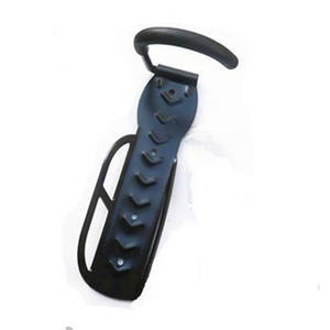 Soporte de pared para bicicleta, diseño de gancho fijo y móvil de hierro duradero para almacenamiento de bicicletas, uso en interiores y exteriores - Product Image 1