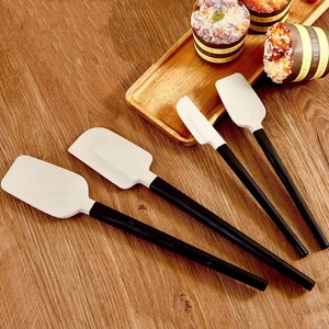 ชุดไม้พายซิลิโคนเกรดอาหารมีด้ามจับไม้ที่ขูดครีมทนความร้อนเนย/แยมสำหรับอบ - Product Image 5