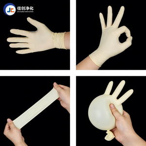 Prix de gros Gants d'examen en latex jetables Gants d'examen en latex en vrac Gants 100% latex sans poudre Fabricant chinois - Product Image 3
