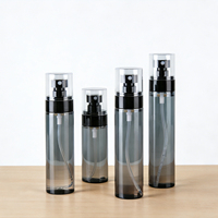 Bouteille de pulvérisation en plastique PET vide personnalisée pour cosmétiques, mini flacon à brume fine pour parfums et liquides, 30ml 60ml 80ml 100ml 120ml