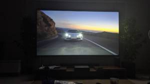 Bán buôn Xiaomi 1S laser 4k chiếu 8K Hỗ trợ 2 + 16GB ứng dụng toàn cầu <span class=keywords><strong>Wifi</strong></span> BT thông minh Android DLP siêu ngắn ném máy chiếu - Product Image 3