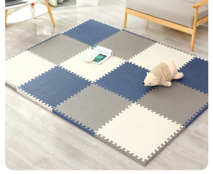 Bé bọt chơi Mat mềm & an toàn EVA bọt thảm sàn vuông rắn màu trẻ em bọt Câu Đố chơi Mat cho playpen - Product Image 6