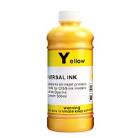 DIWEN Untuk Epson Canon HP Brother 500ML 6 Warna Tinta Printer Inkjet Hitam Magenta Kuning Cyan