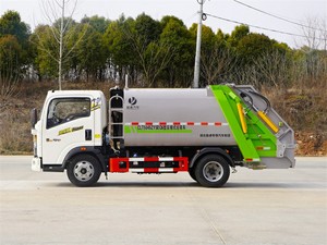 Camion compacteur de déchets Sinotruk Howo, véhicule de collecte des ordures pour la gestion des déchets municipaux, directement de l'usine - Product Image 3
