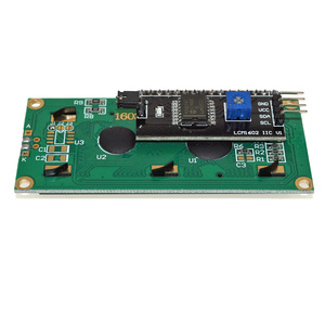 โมดูลจอ LCD 1602 รุ่น OKY4005-4 พร้อมไฟแบ็คไลท์สีเหลืองเขียว ตัวเครื่องสีดำ - Product Image 2