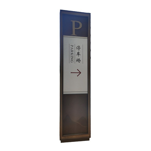 Señalización Direccional <span class=keywords><strong>para</strong></span> Estacionamiento Personalizada, Flecha Grande e Indicador de Nivel, Aluminio Resistente <span class=keywords><strong>para</strong></span> Tráfico Intenso - Product Image 5